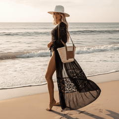 Lace Kaftan Beach Cover Up